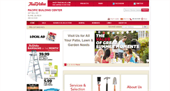 Desktop Screenshot of pacificbuilding.com